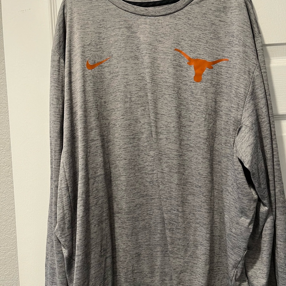 Nike Gray Longhorns Men's Shirt